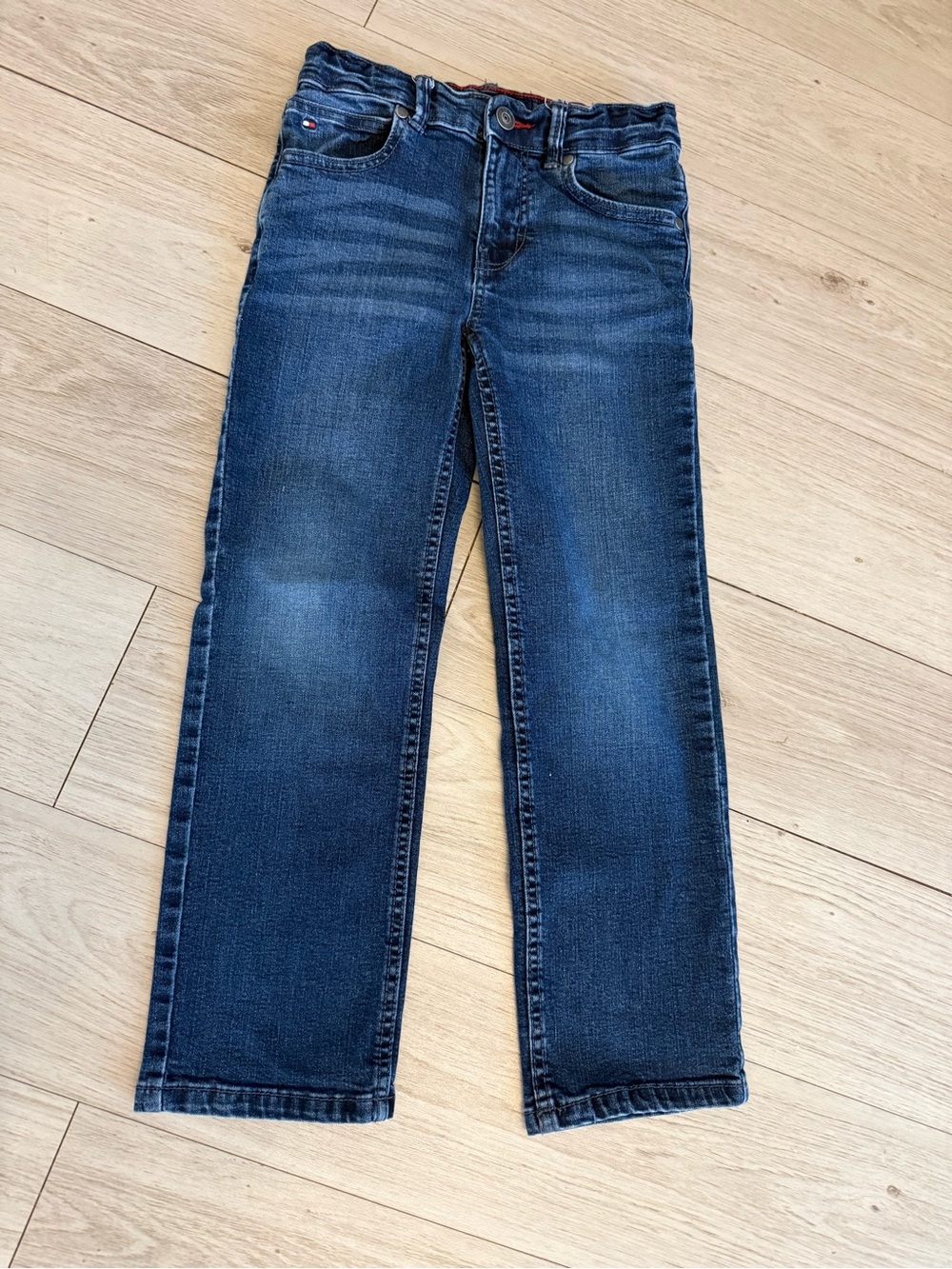 Tommy Hilfiger Boys' Navy Straight-Leg Jeans